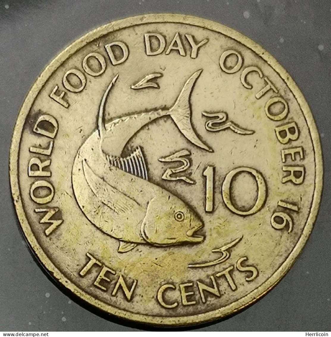 Monnaie Seychelles - 1981 - 10 Cents FAO - Seychellen