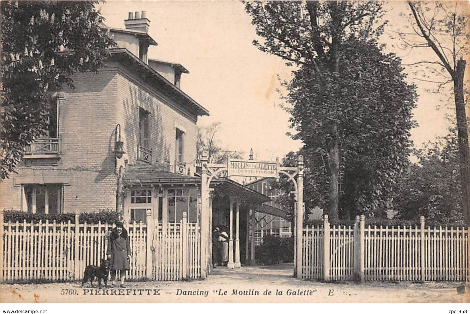 93 - N°73342 - PIERREFITTESUR-SEINE - Dancing "Le Moulin De La Galette" - Pierrefitte Sur Seine