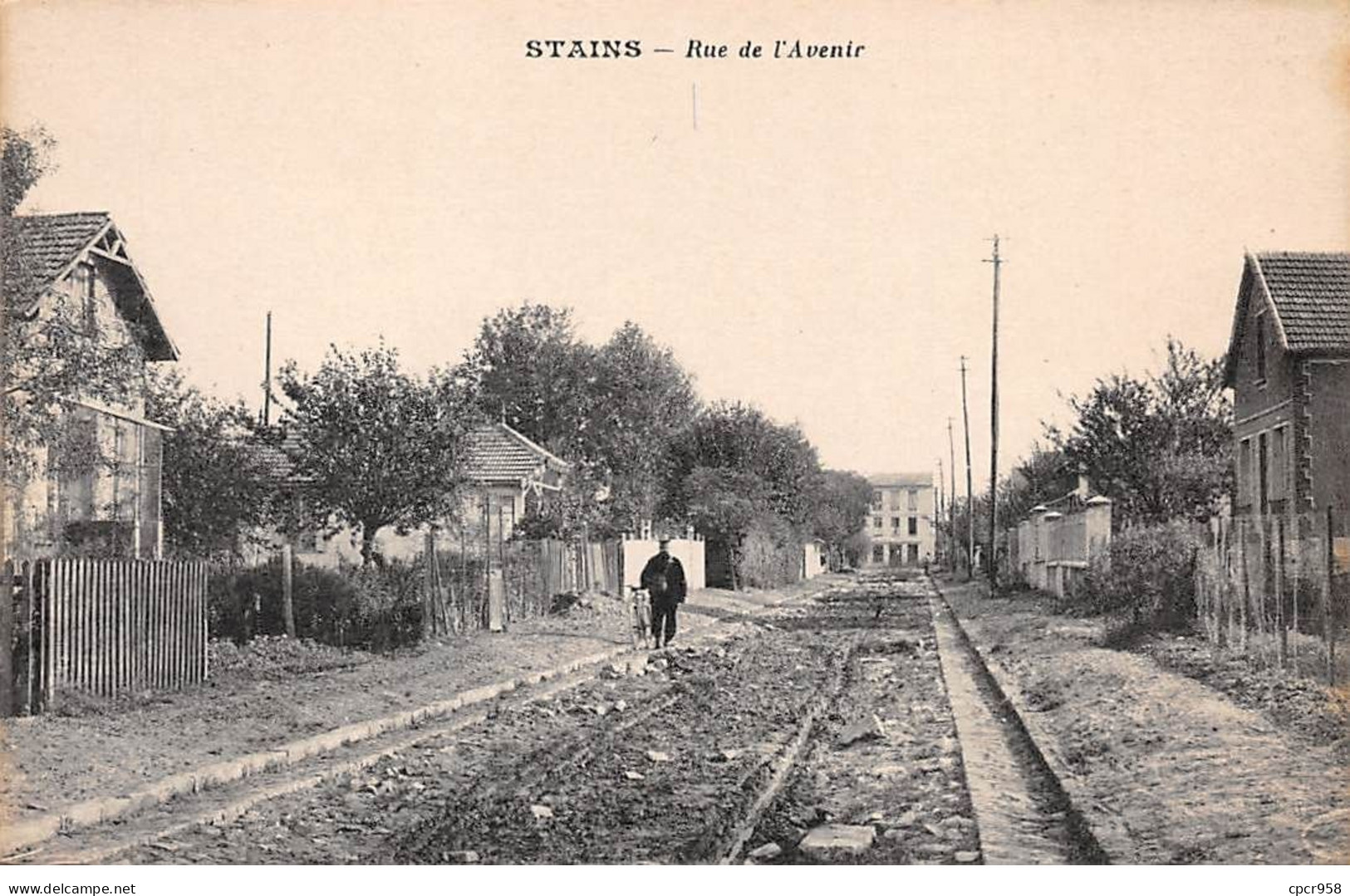 93 - N°73333 - STAINS - Rue De L'Avenir - Carte Peu Courante - Stains