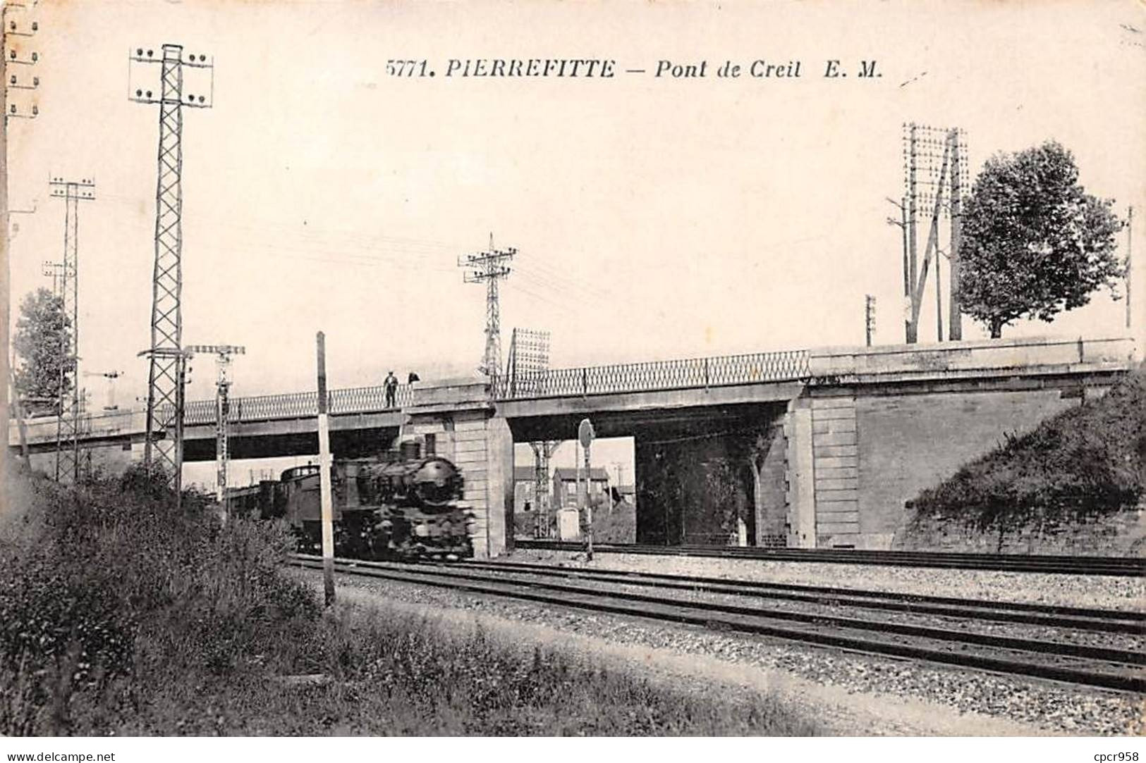 93 - PIERREFITTE - SAN40531 - Pont De Creil - Pierrefitte Sur Seine