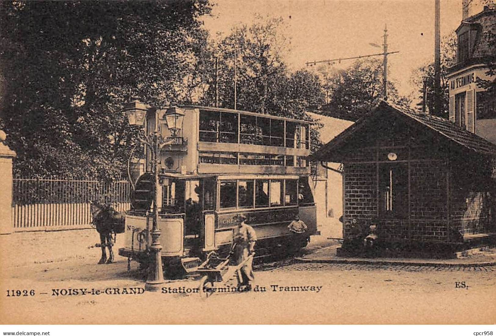 93 - NOISY LE GRAND - SAN32759 - Station Terminus Du Tramway - Noisy Le Grand