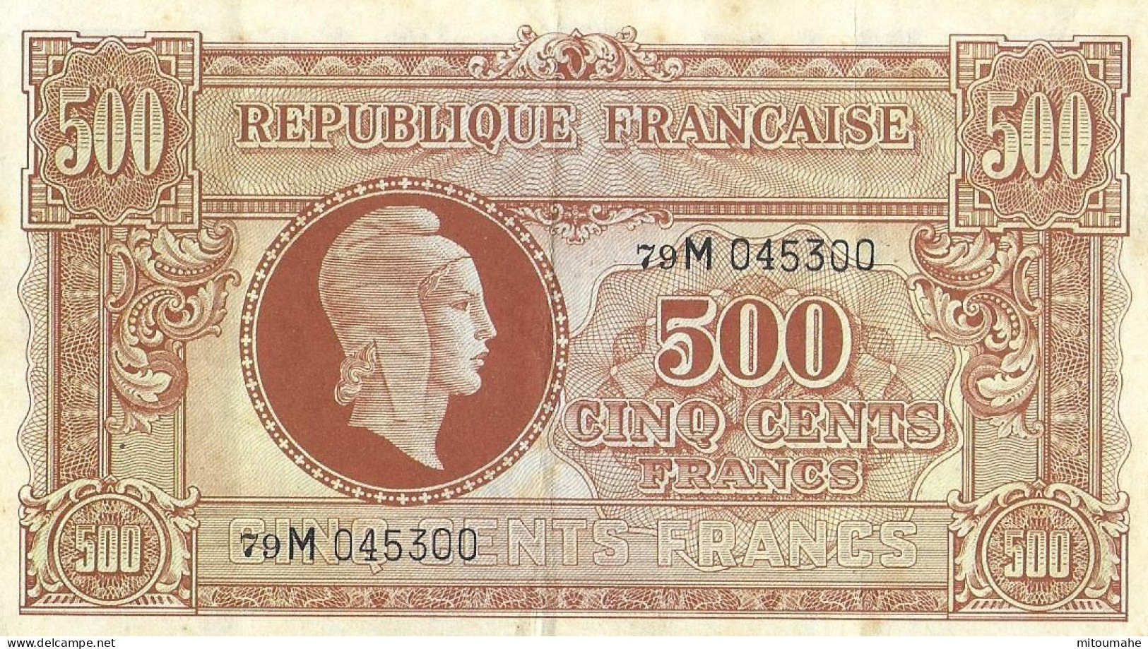 Billet De Banque AMGOT 1944 - Otros – Europa