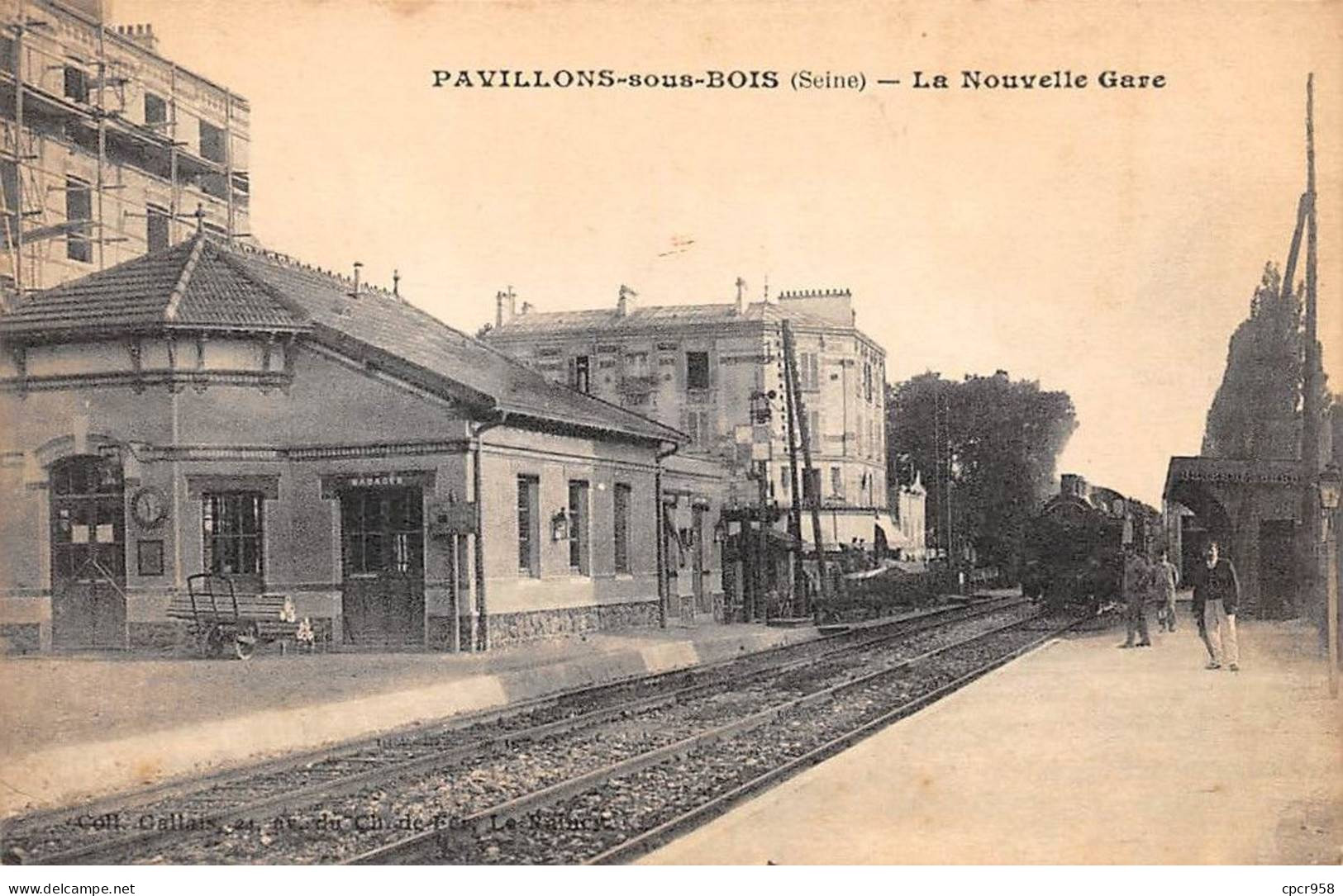 93 - PAVILLONS SOUS BOIS - SAN31248 - La Nouvelle Gare - Train - Les Pavillons Sous Bois