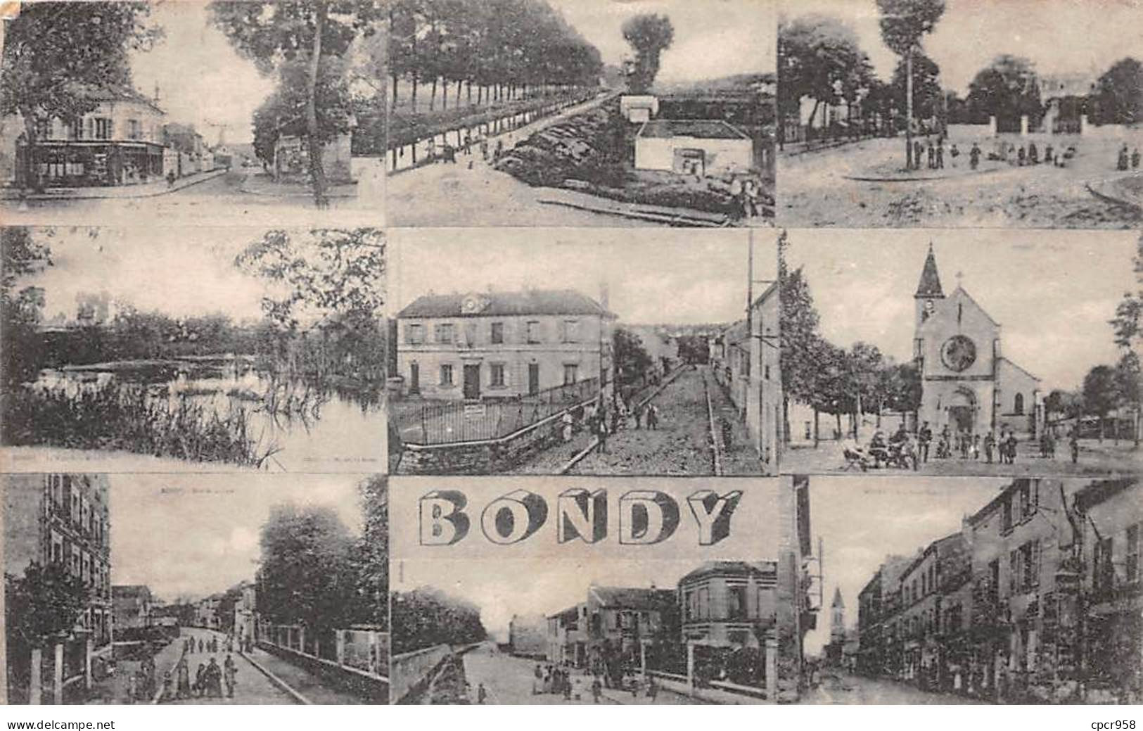 93 - BONDY - SAN27474 - Vue D'ensemble - Bondy