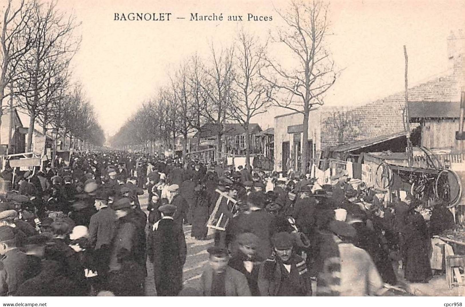 93 - BAGNOLET - SAN27471 - Marché Aux Puces - Bagnolet