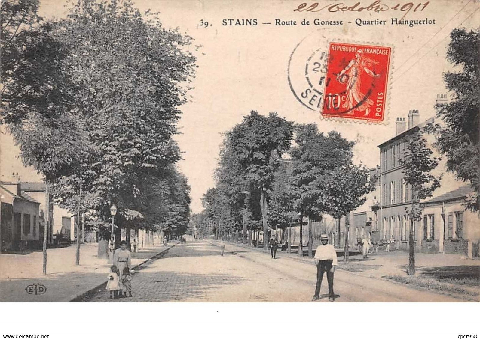 93     .     N°201763      .      STAINS      .      ROUTE DE GONESSE - Stains