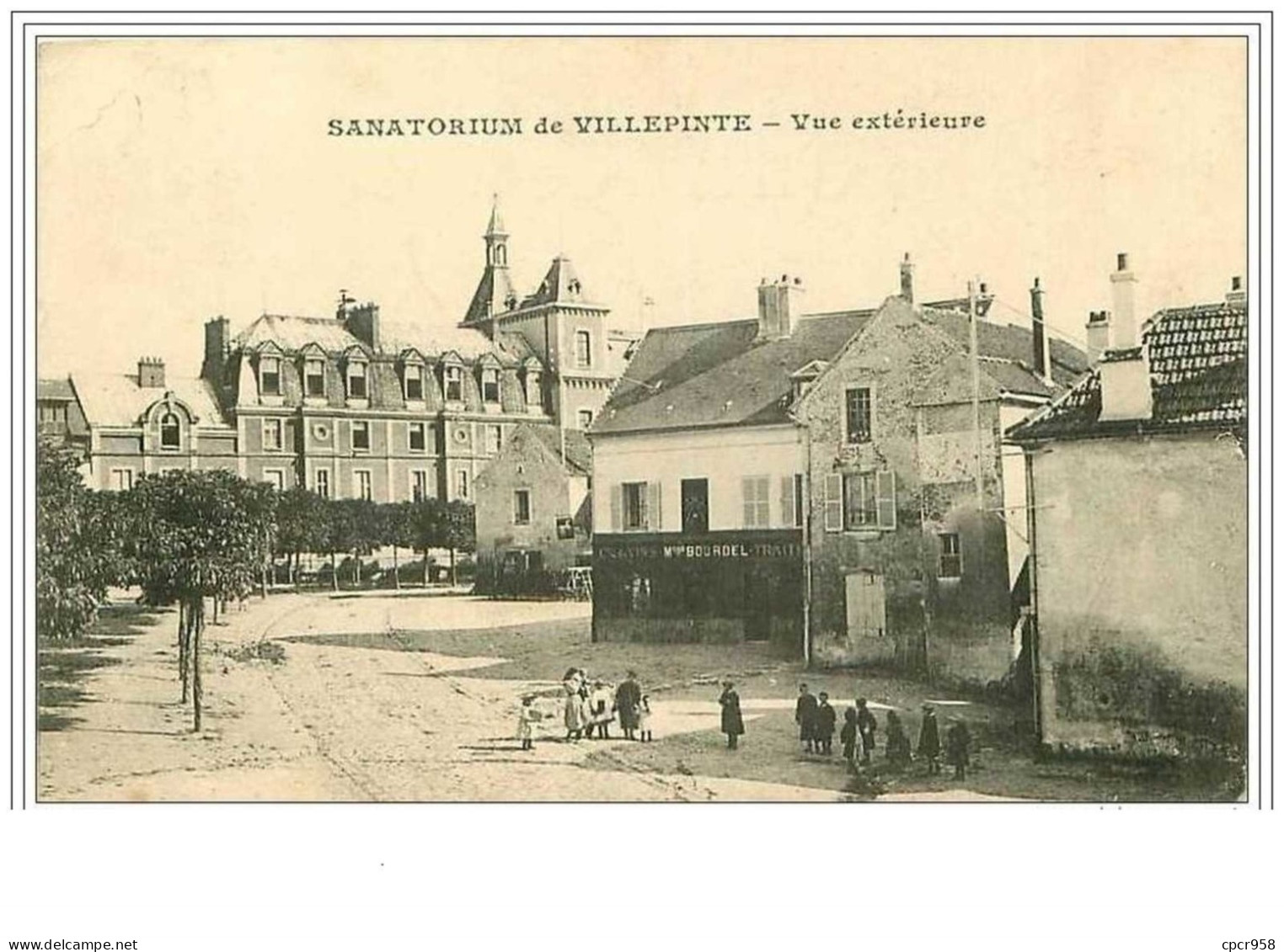 93.VILLEPINTE.SANATORIUM. VUE ECTERIEURE.Mson BOURDEL VINS - Villepinte