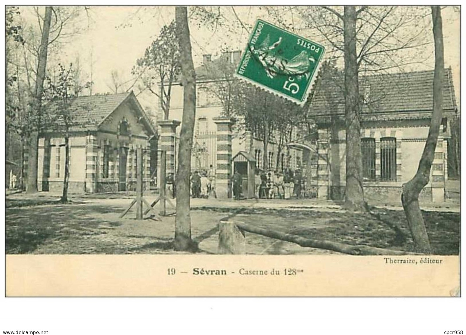 93.SEVRAN.n°58.CASERNE DU 128eme - Sevran