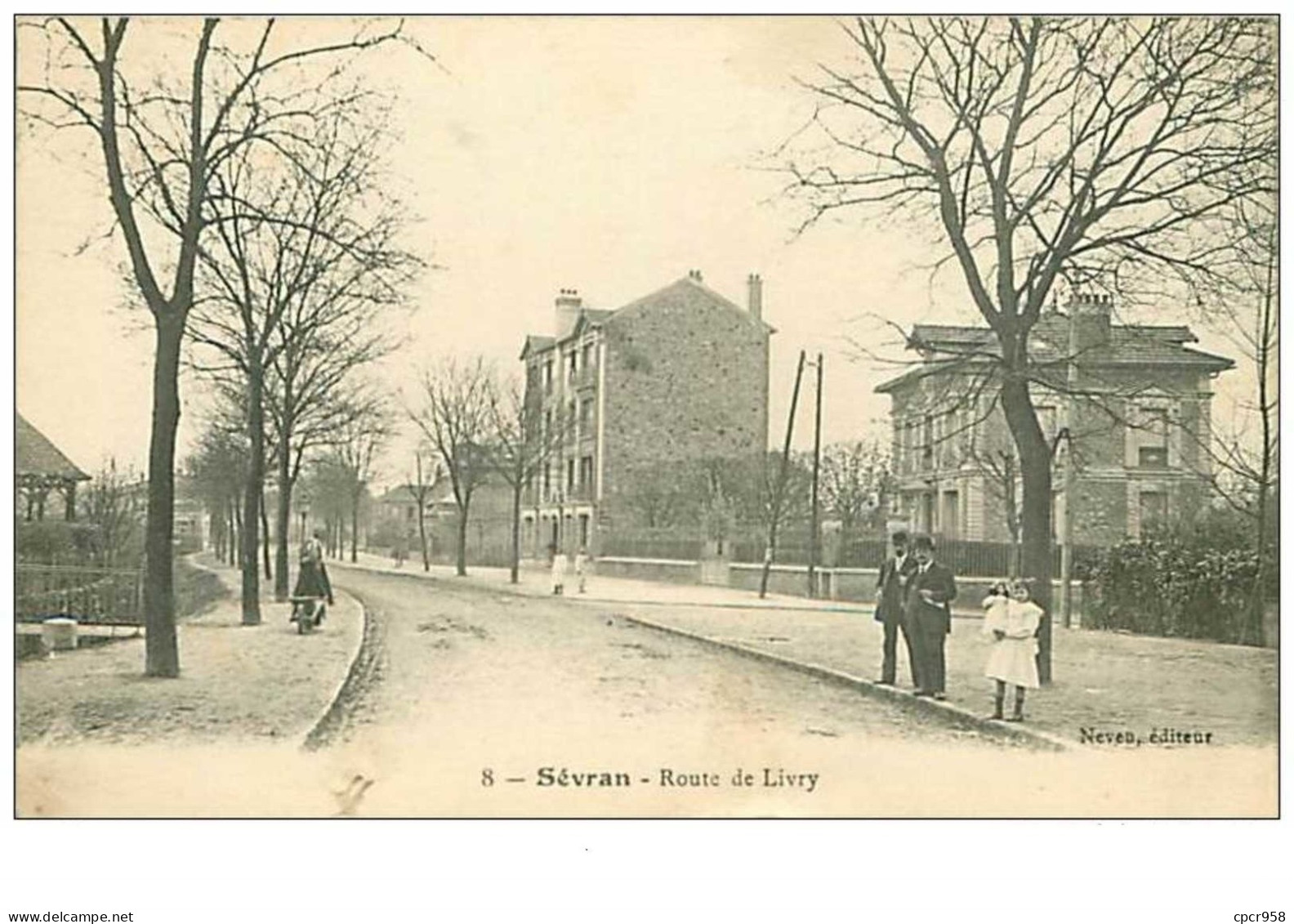 93.SEVRAN.n°40.ROUTE DE LIVRY - Sevran