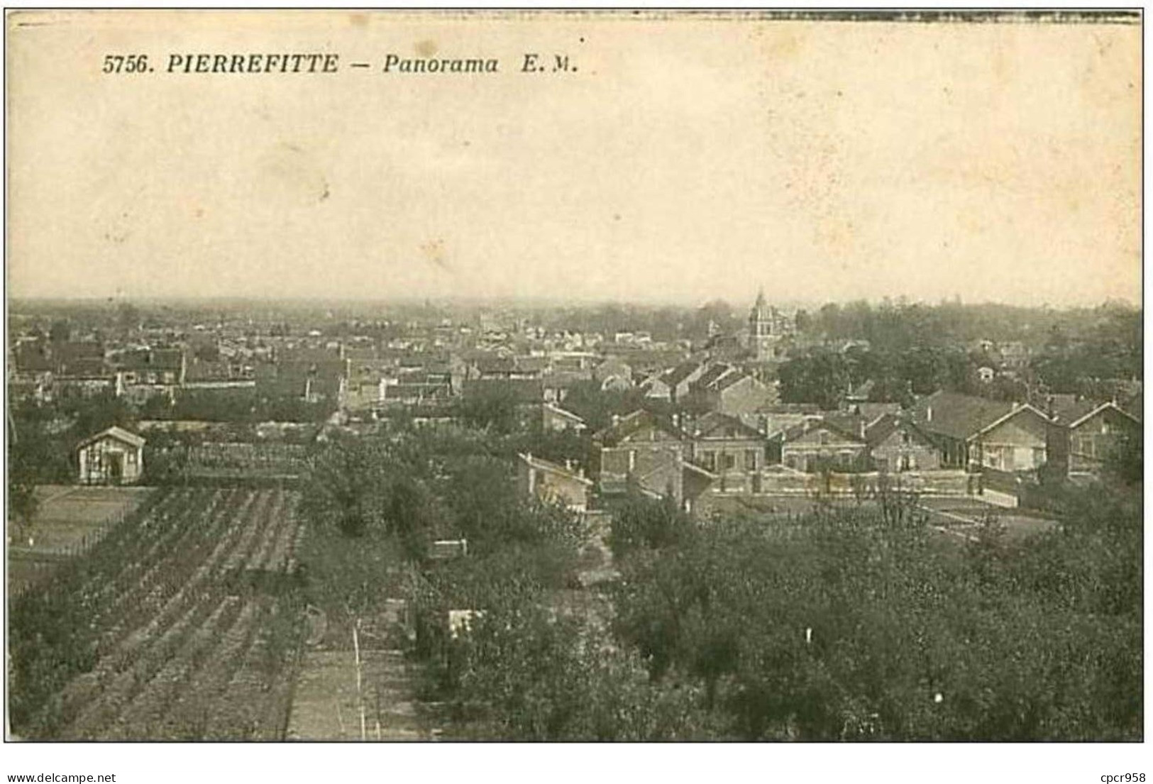 93.PIERREFITTE.PANORAMA - Pierrefitte Sur Seine