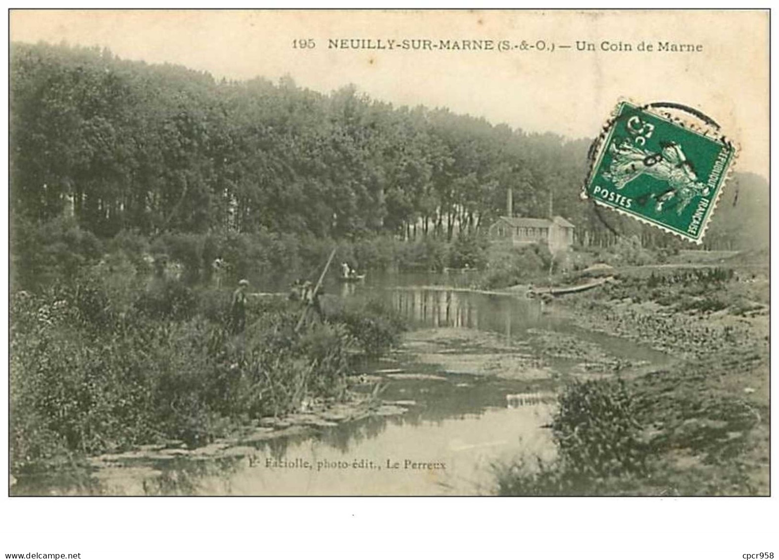 93.NEUILLY SUR MARNE.n°49.UN COIN DE MARNE - Neuilly Sur Marne