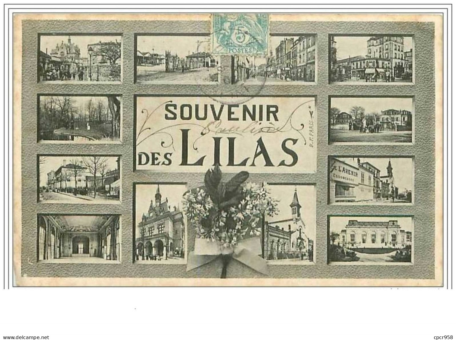 93.LES LILAS.SOUVENIR DES LILAS - Les Lilas