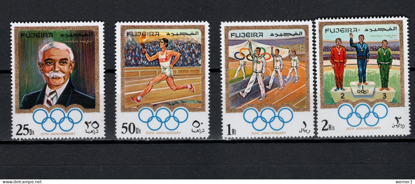 Fujeira 1970 Olympic Games, IOC Set Of 4 MNH - Summer 1972: Munich