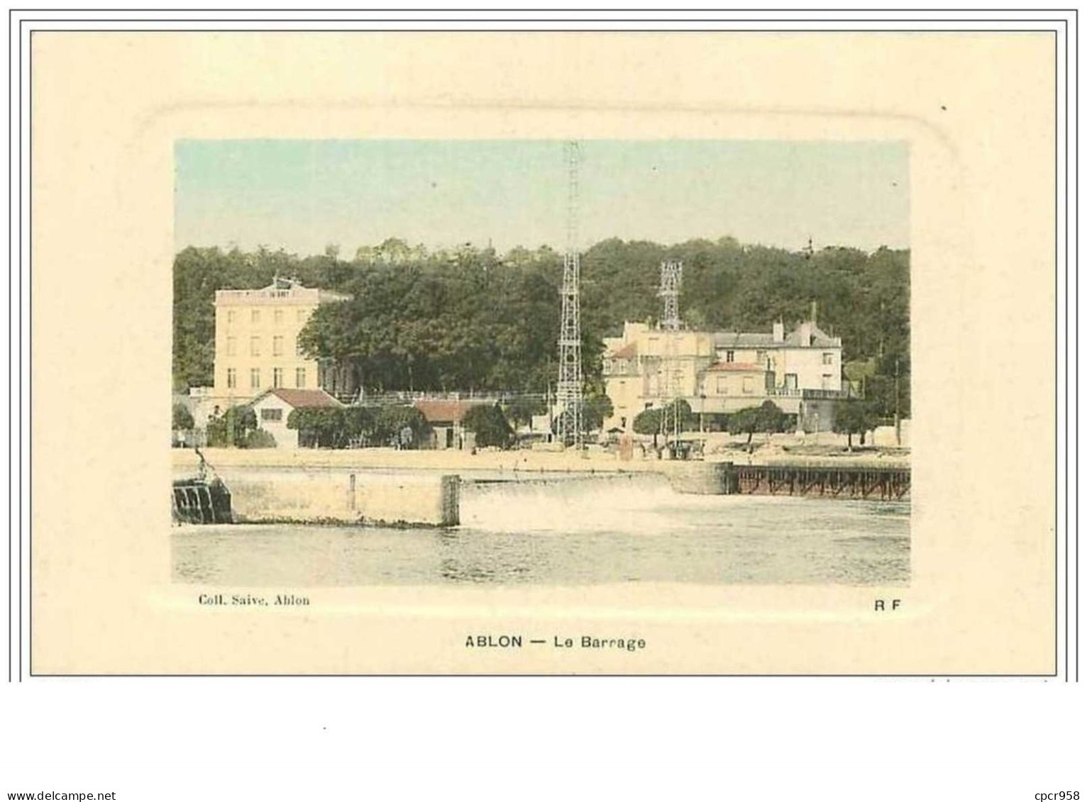 94.ABLON.LE BARRAGE - Ablon Sur Seine