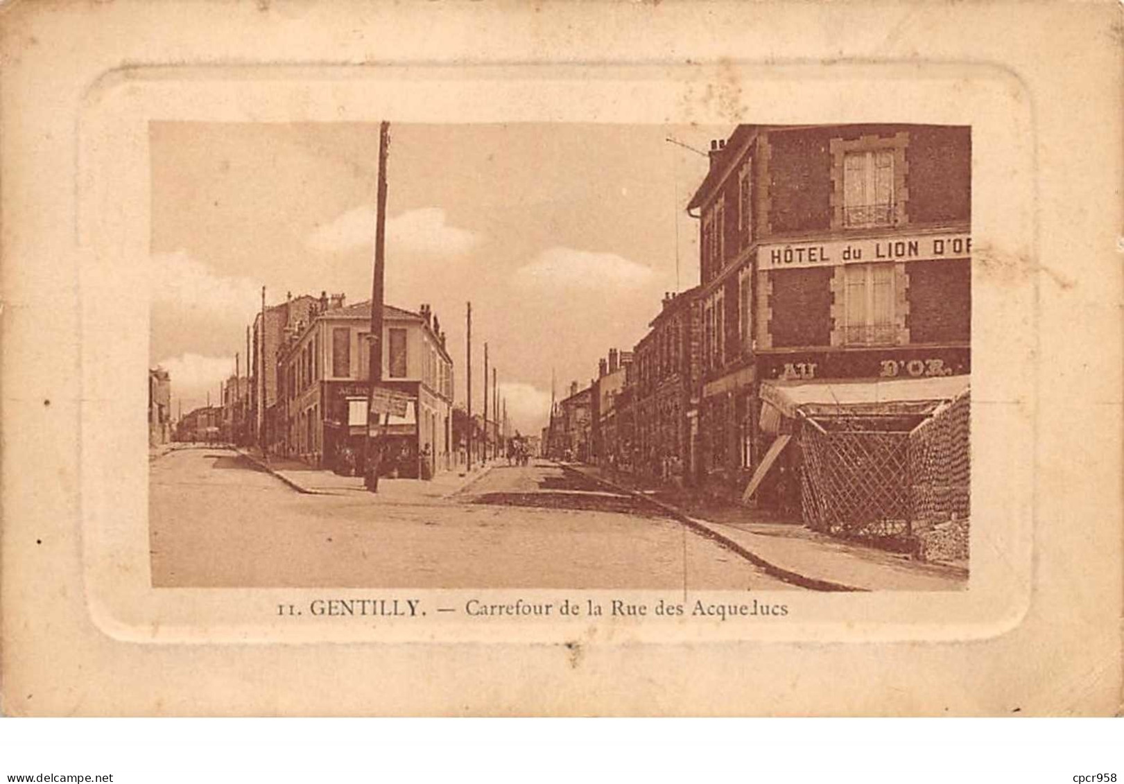 94 . N°100367 . Gentilly . Carrefour De La Rue Des Acqueducs - Gentilly