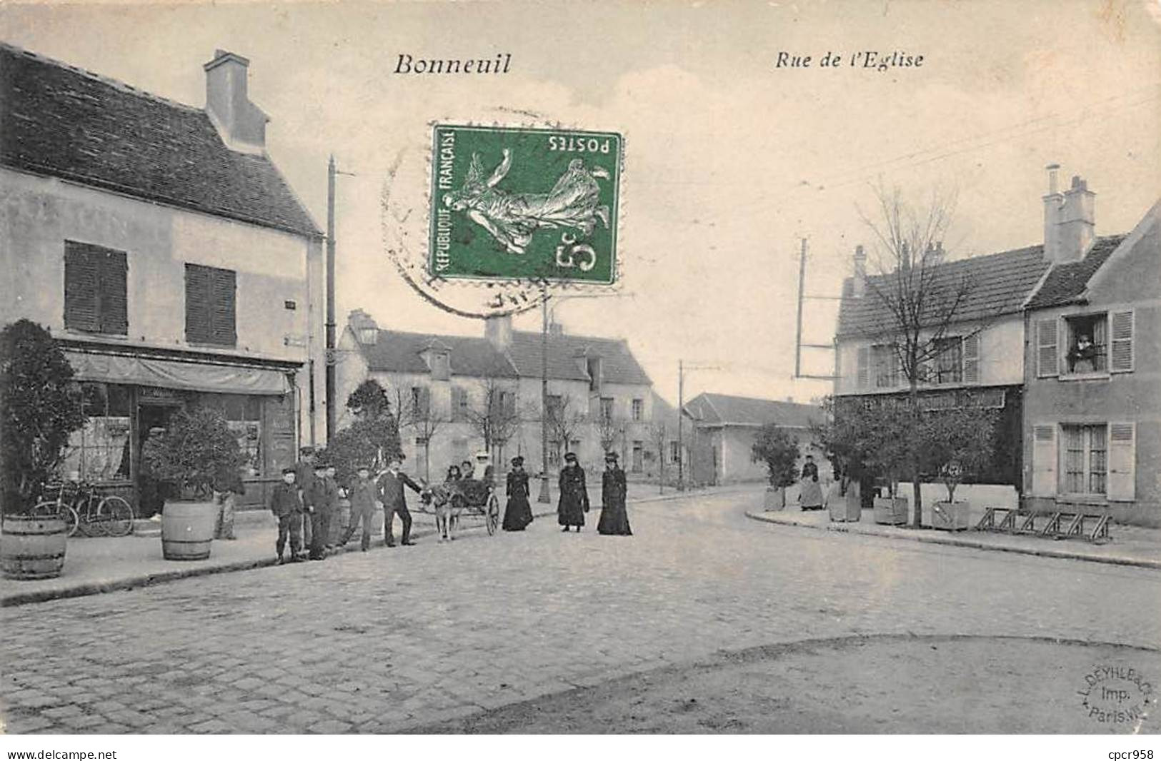 94 - BONNEUIL - SAN31290 - Rue De L'Eglise - Bonneuil Sur Marne