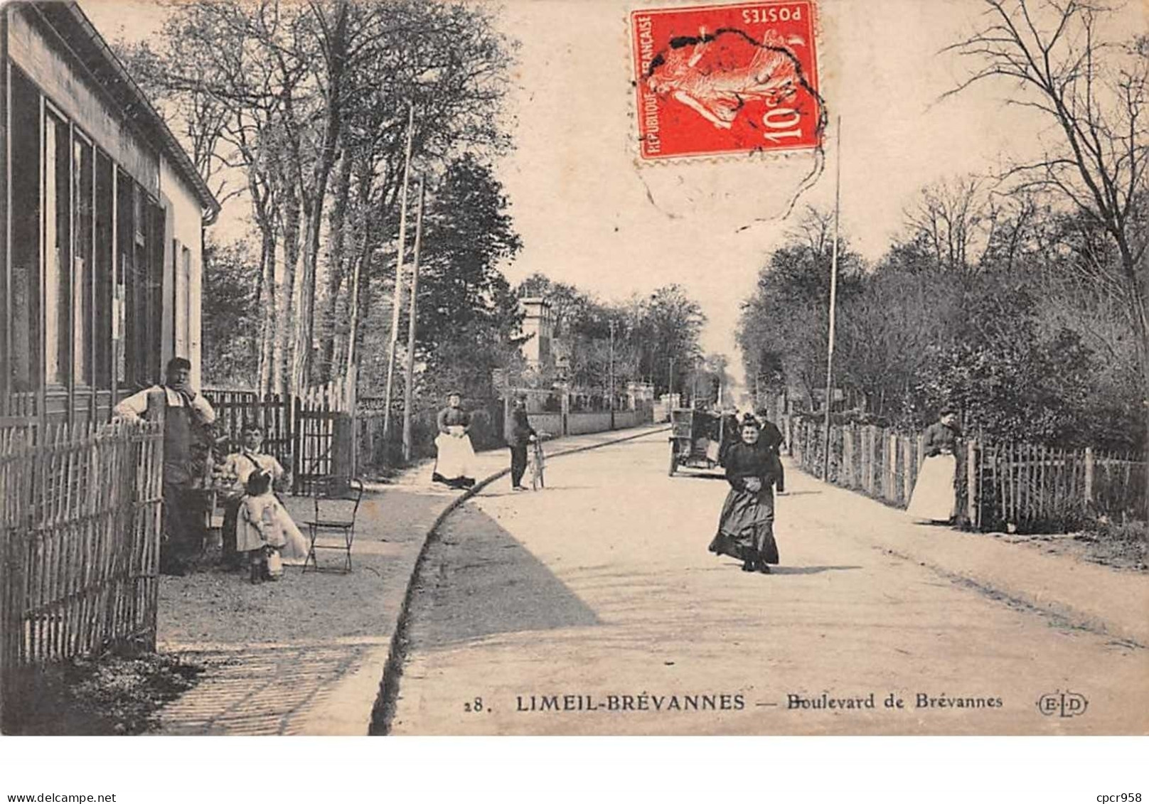 94    .    N°202974   .     LIMEIL BREVANNES     .BOULEVARD DE BREVANNES - Limeil Brevannes