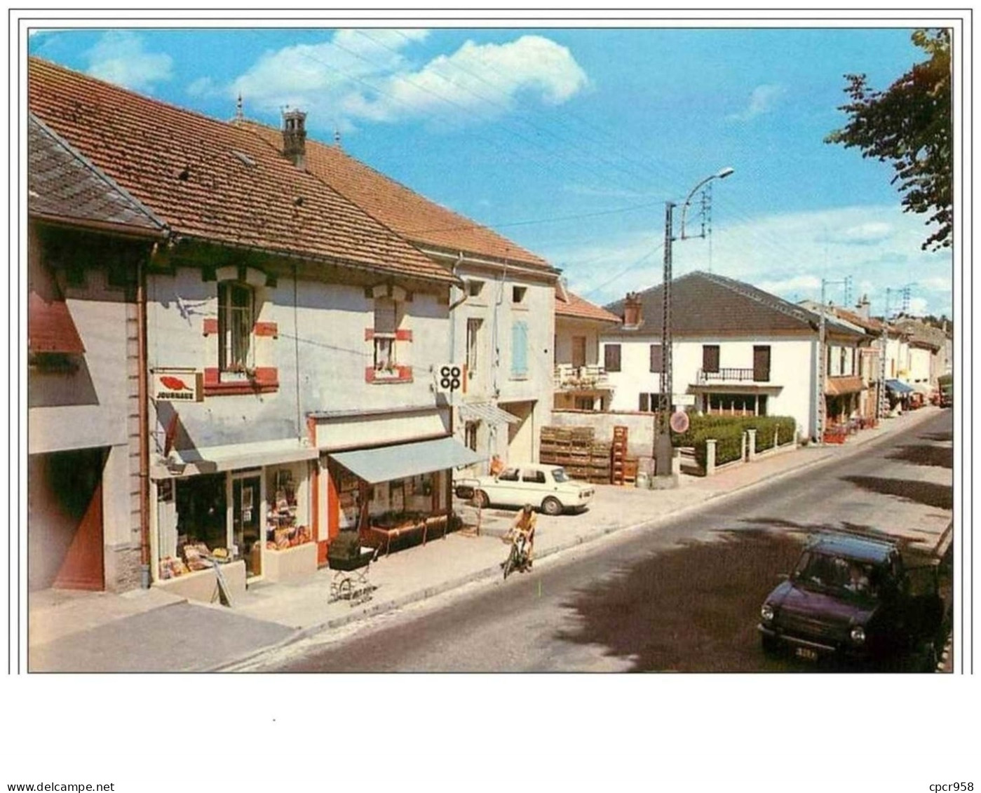 88.MONTHUREUX SUR SAONE.RUE GENERAL LECLERC.CPSM - Monthureux Sur Saone