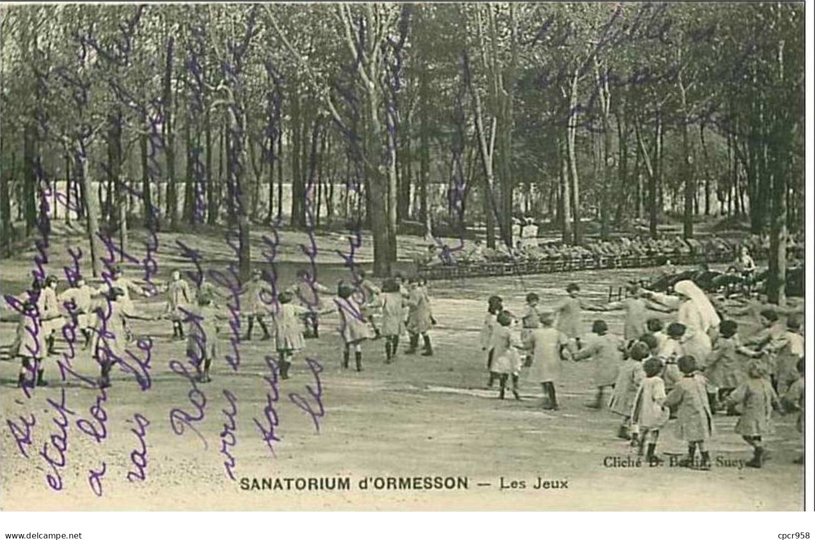 94.ORMESSON.SANATORIUM D'ORMESSON.LES JEUX - Ormesson Sur Marne