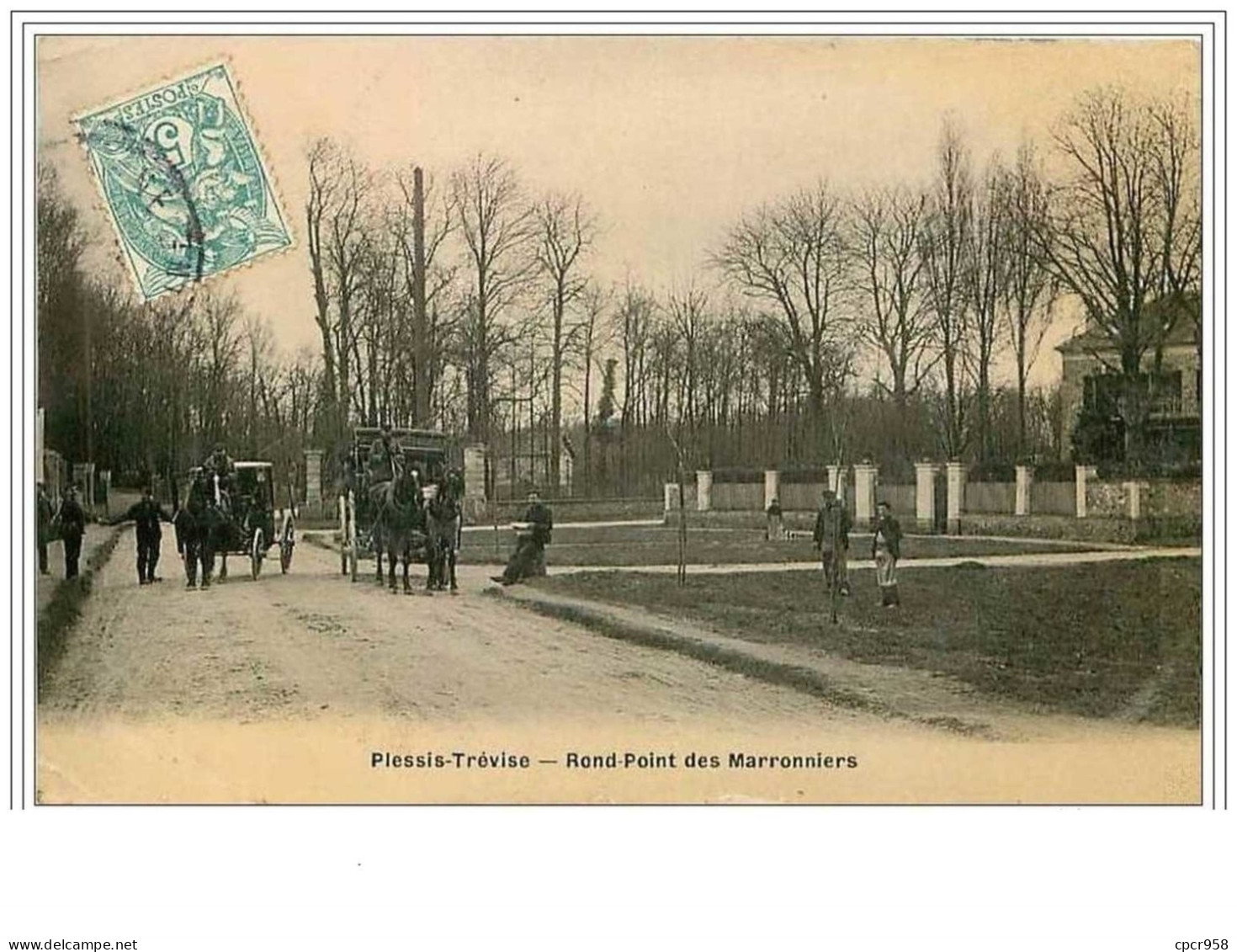 94.LE PLESSIS TREVISSE.ROND POINT DES MARRONNIERS - Le Plessis Trevise