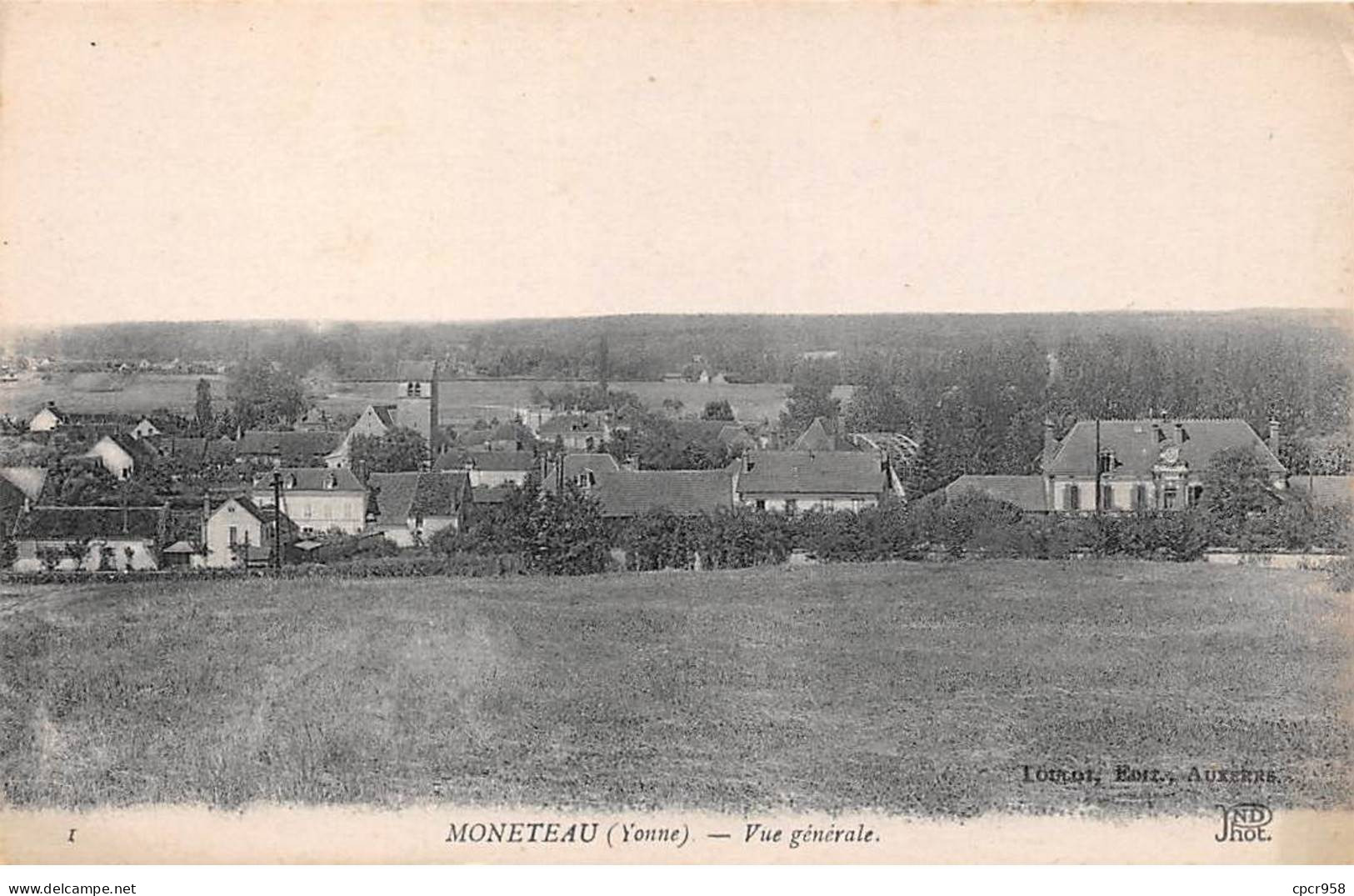 89 - MONETEAU - SAN41750 - Vue Générale - Moneteau