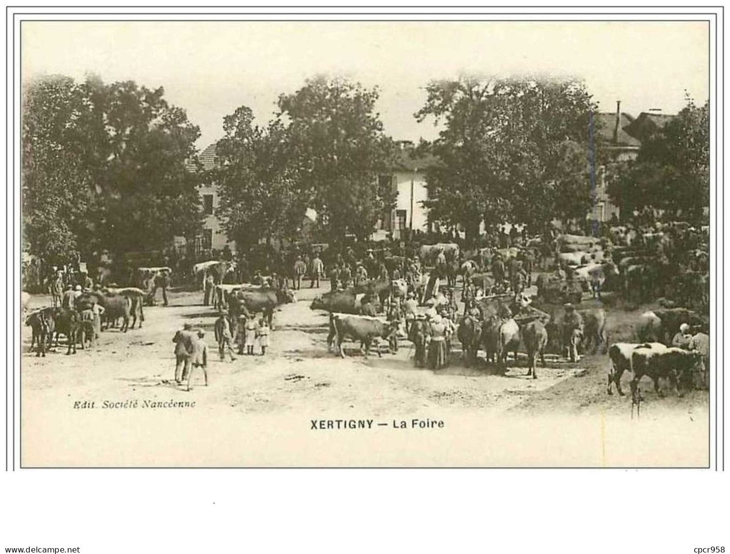 88.XERTIGNY.LA FOIRE - Xertigny