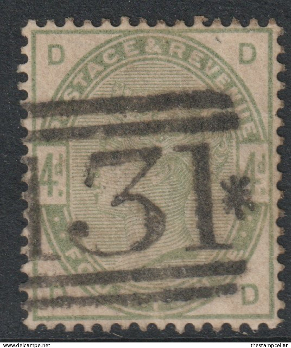 GB Scott 103 - SG192, 1883 Victoria 4d Used - Usados