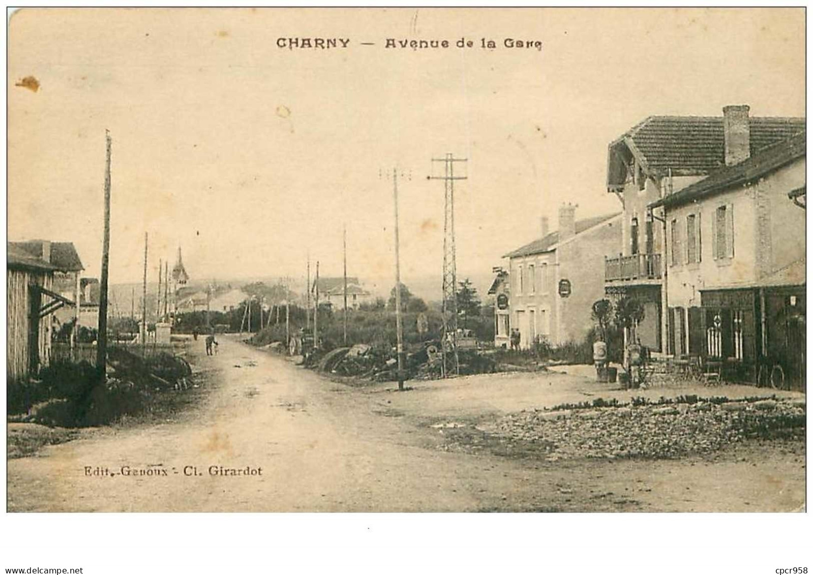 89.CHARNY.n°20207.AVENUE DE LA GARE - Charny
