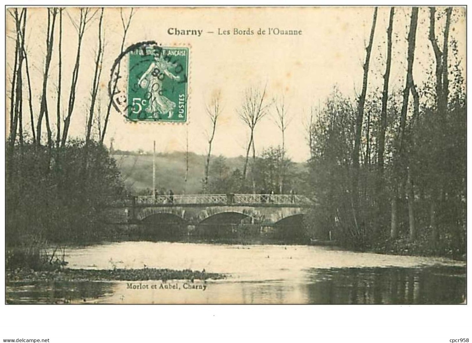 89.CHARNY.n°98.LES BORDS DE L'OUANNE - Charny