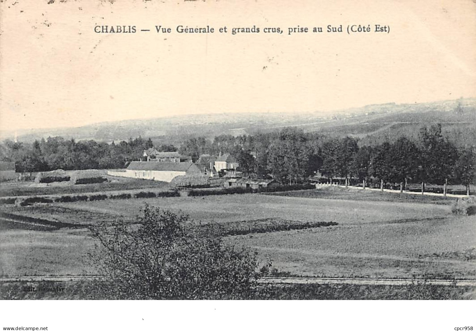 89. N°206181. Chablis. Vue Générale Et Grands Crus - Chablis