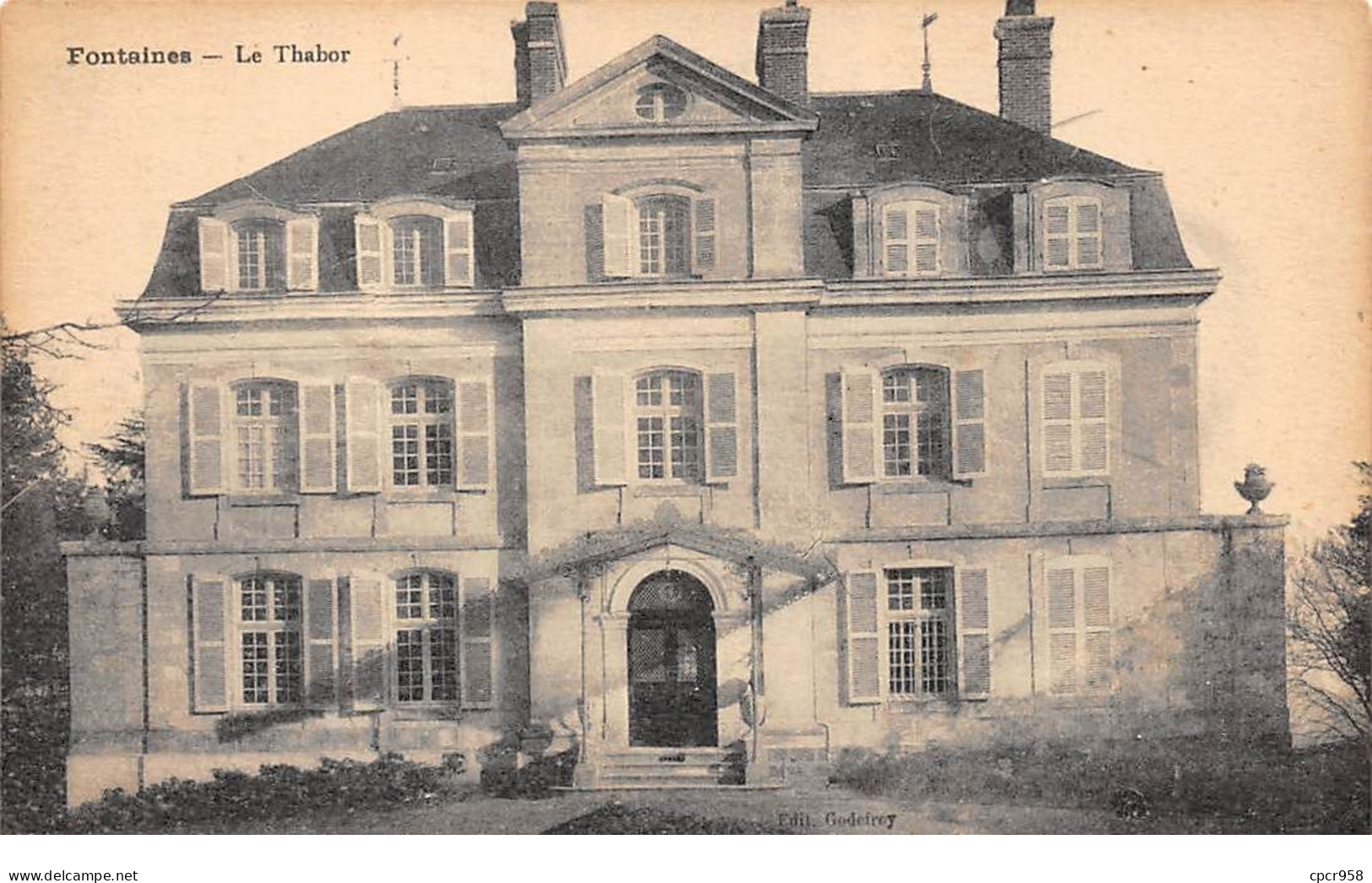 89 - N°75973 - FONTAINES - Le Thabor - Fontaines Salees