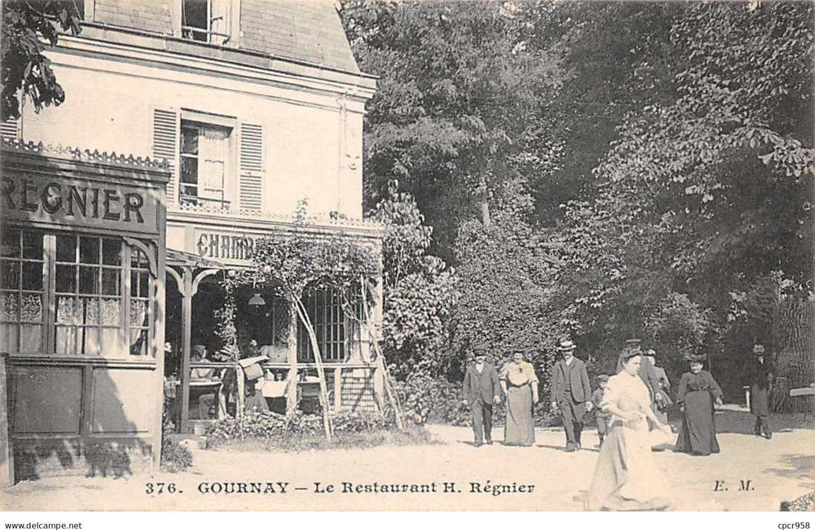 93.76 - GOURNAY - SAN31051 - Le Restaurant H. Régnier - Gournay Sur Marne