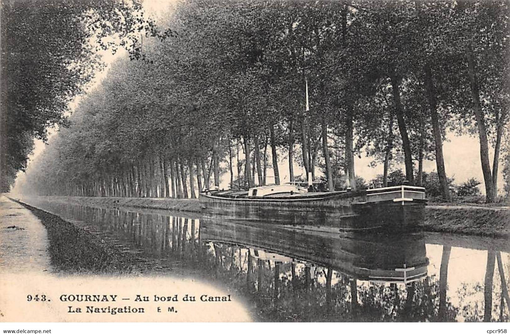 93.76 - GOURNAY - SAN31050 - Au Bord Du Canal - La Navigation - Péniche - Gournay Sur Marne