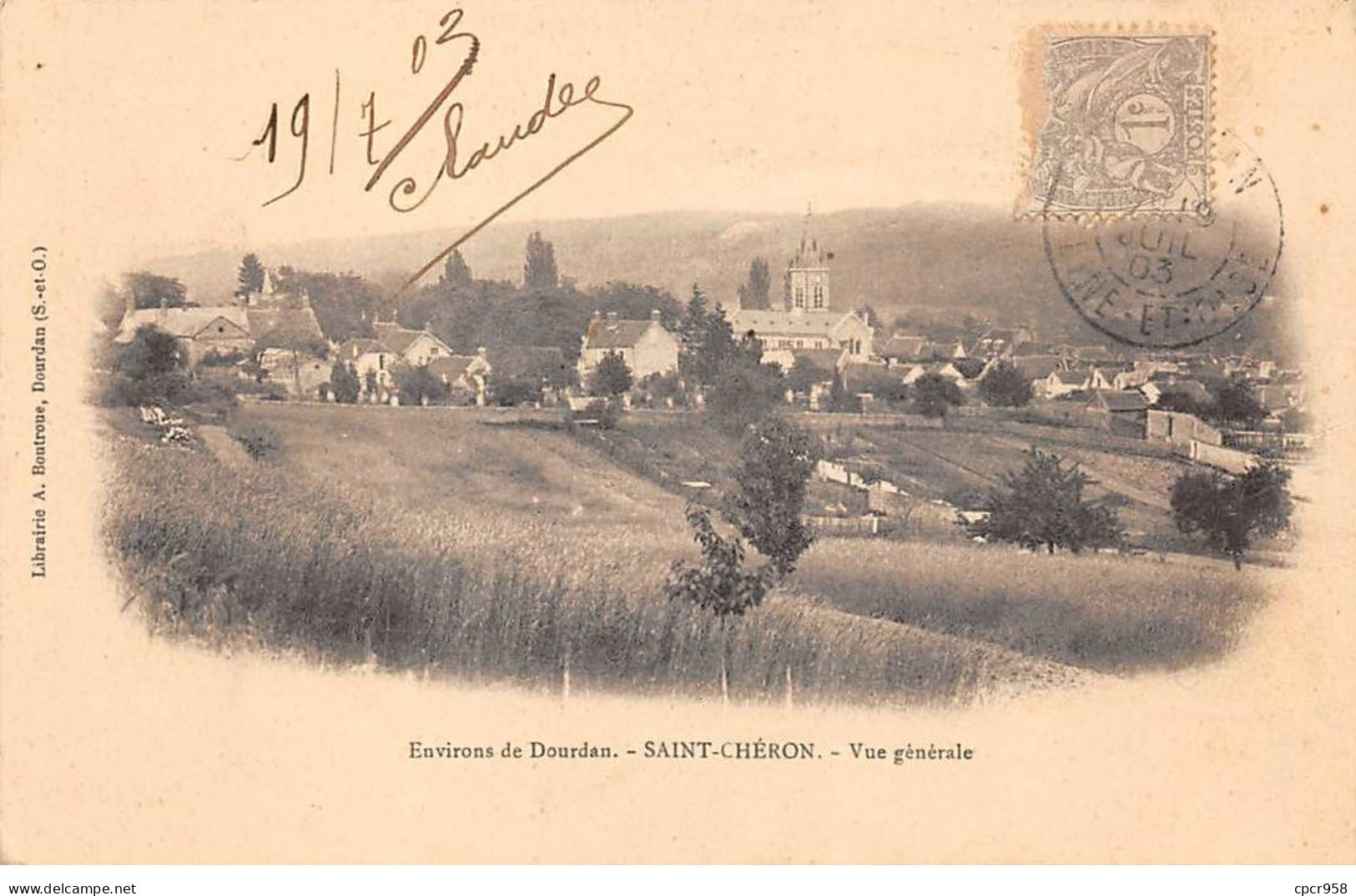 91 - SAINT CHERON - SAN25024 - Environs De Dourdan - Vue Générale - Saint Cheron