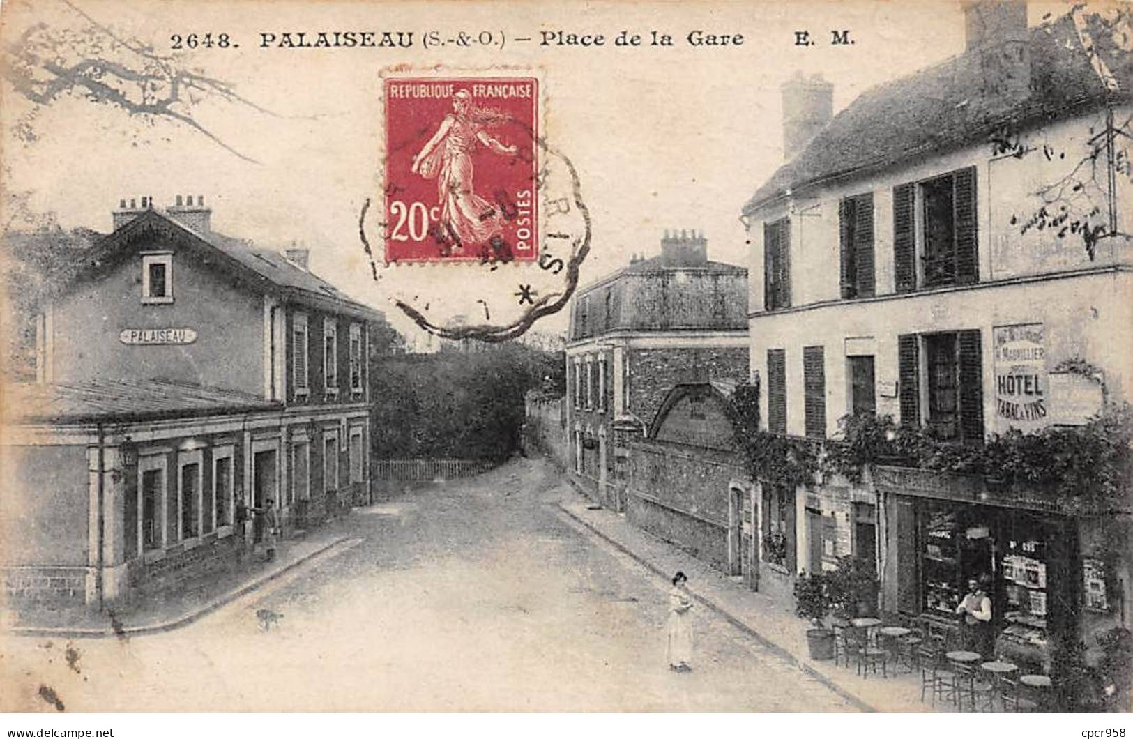 91 - PALAISEAU - SAN25029 - Place De La Gare - Palaiseau