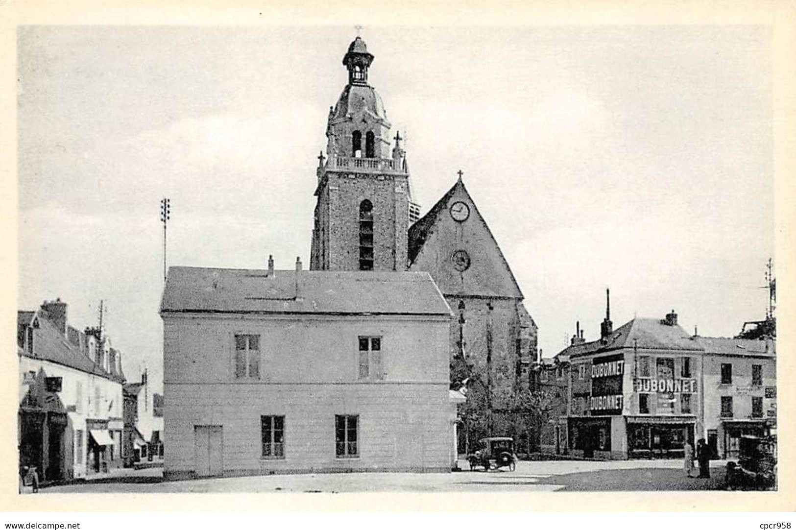 91 - LIMOURS - SAN31204 - La Mairie Et L'Eglise - Limours