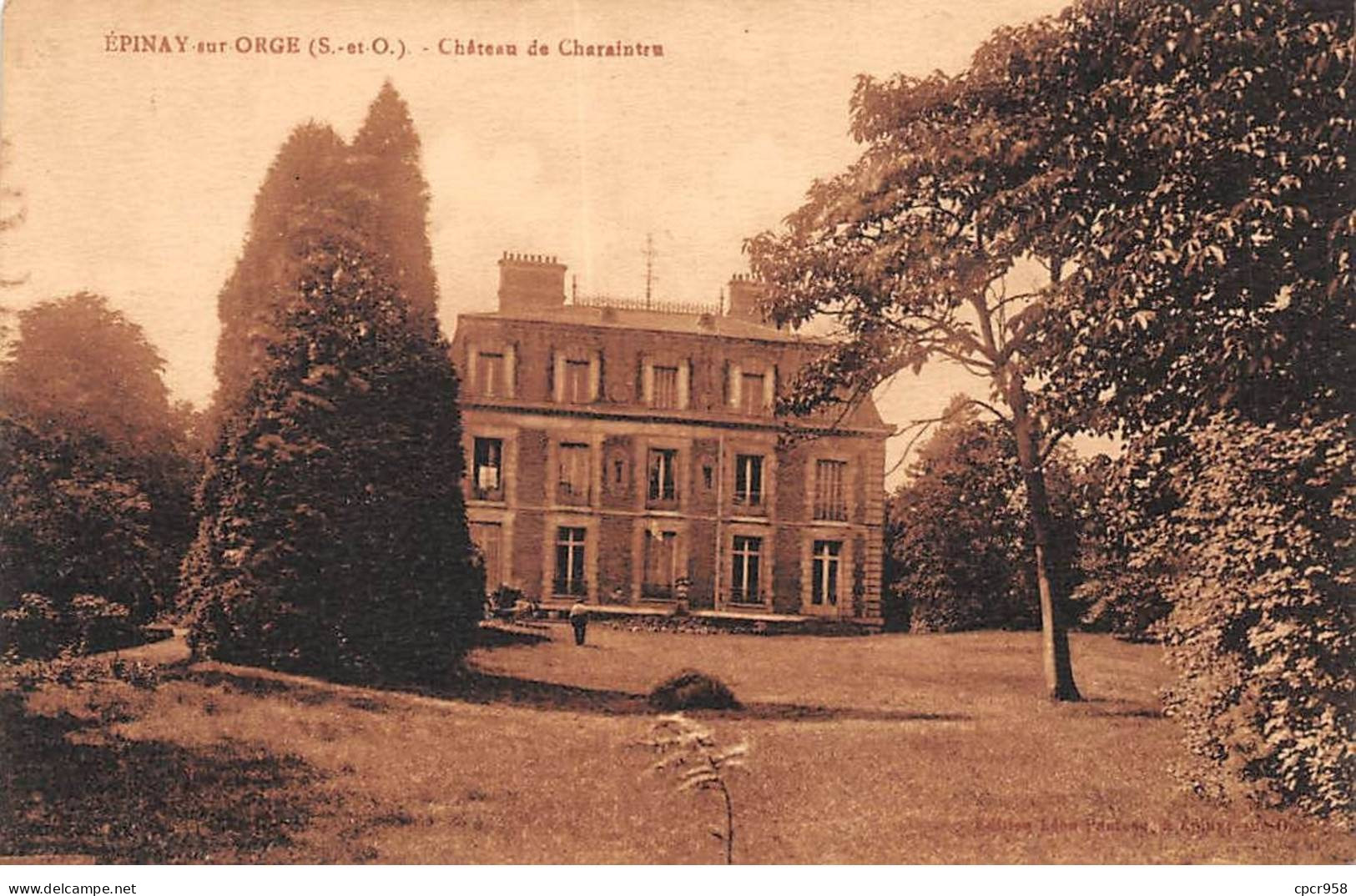 91 - EPINAY SUR ORGE - SAN37799 - Château De Charaintru - Epinay-sur-Orge