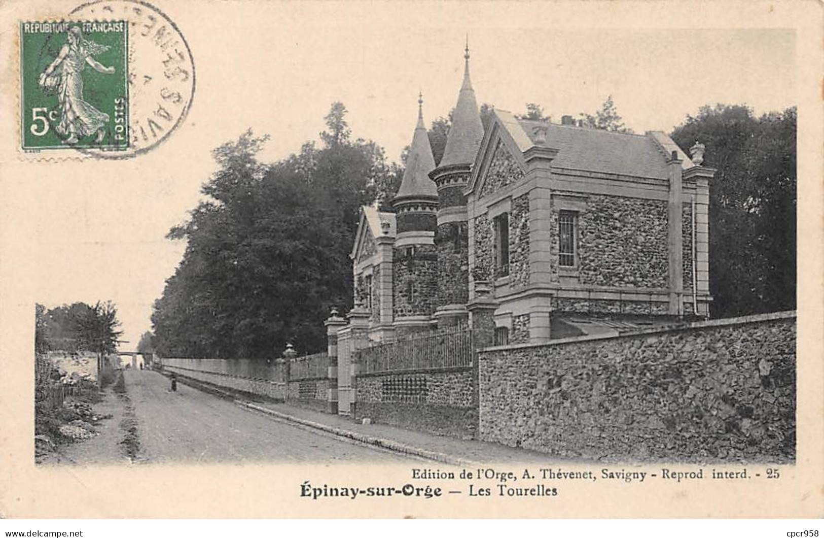 91 - EPINAY SUR ORGE - SAN25025 - Les Tourelles - Epinay-sur-Orge