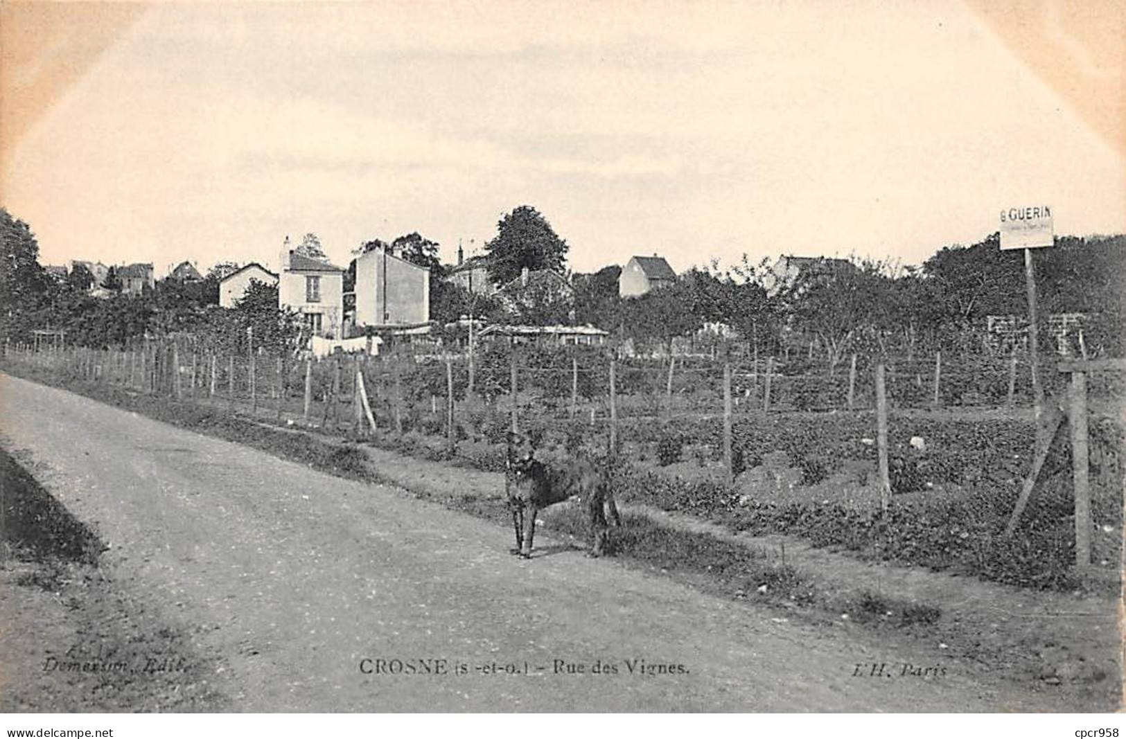 91 - CROSNES - SAN26069 - Rue Des Vignes - Crosnes (Crosne)