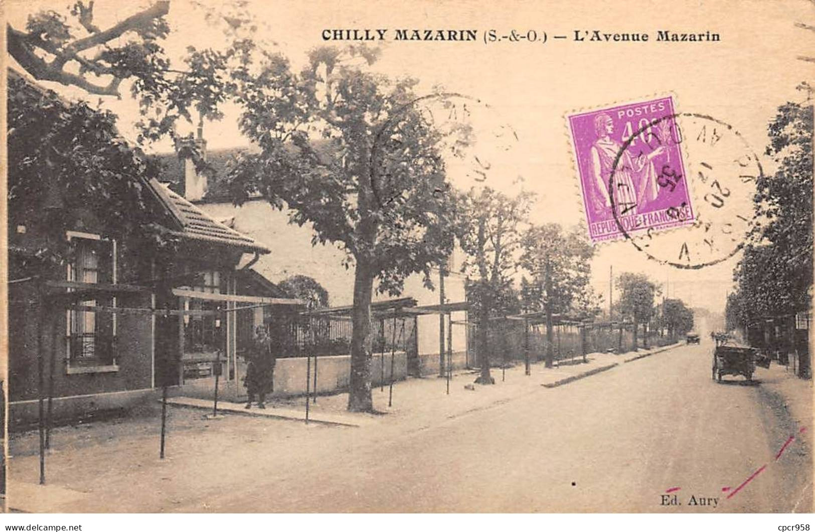 91 - CHILLY MAZARIN - SAN32731 - L'Avenue Mazarin - Chilly Mazarin