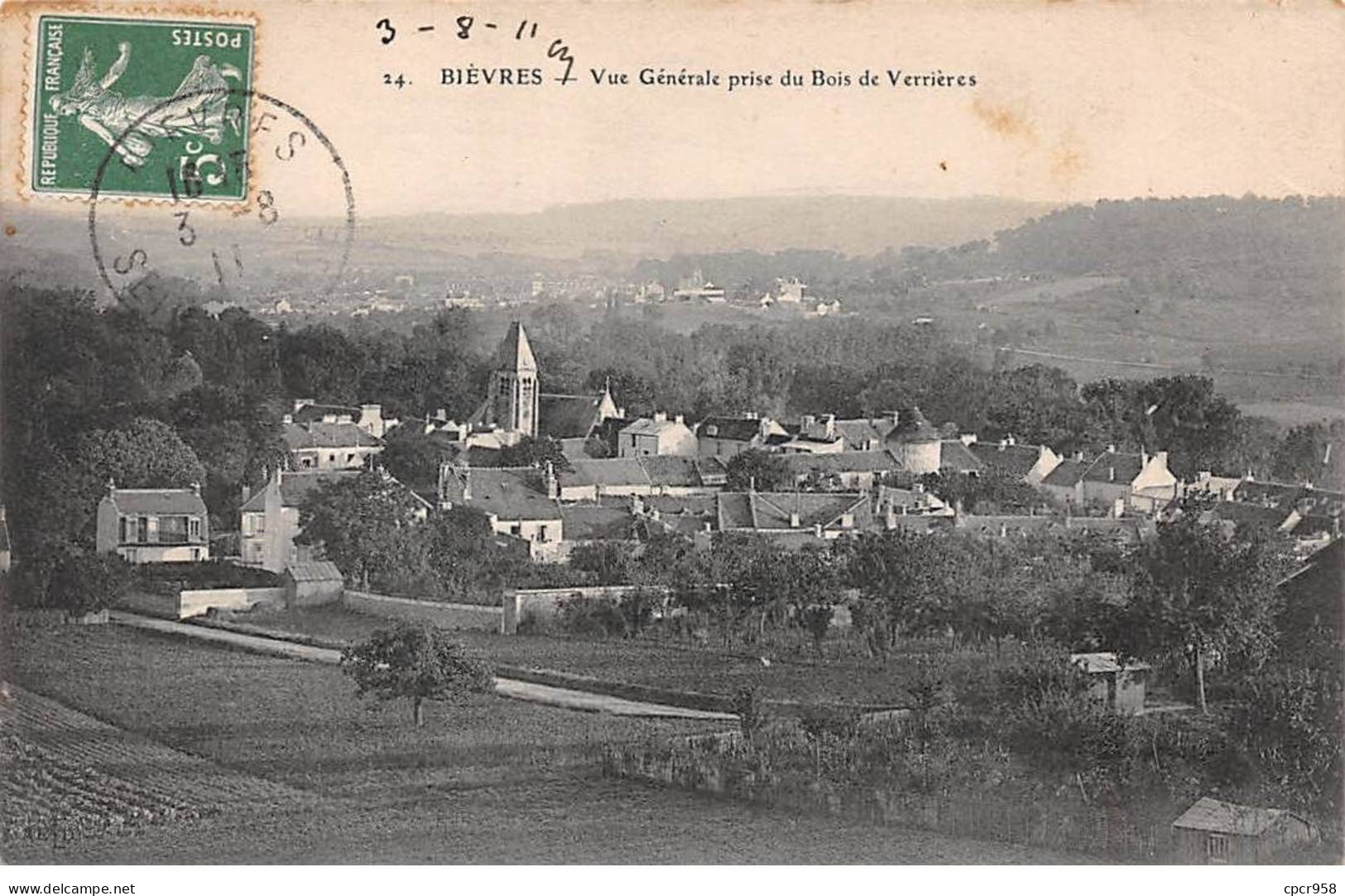 91 - BIEVRES - SAN44250 - Vue Générale Prise Du Bois De Verrières - Bievres