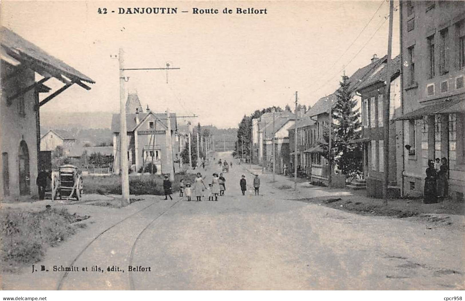 90 - Danjoutin - SAN22338 - Route De Belfort - Danjoutin