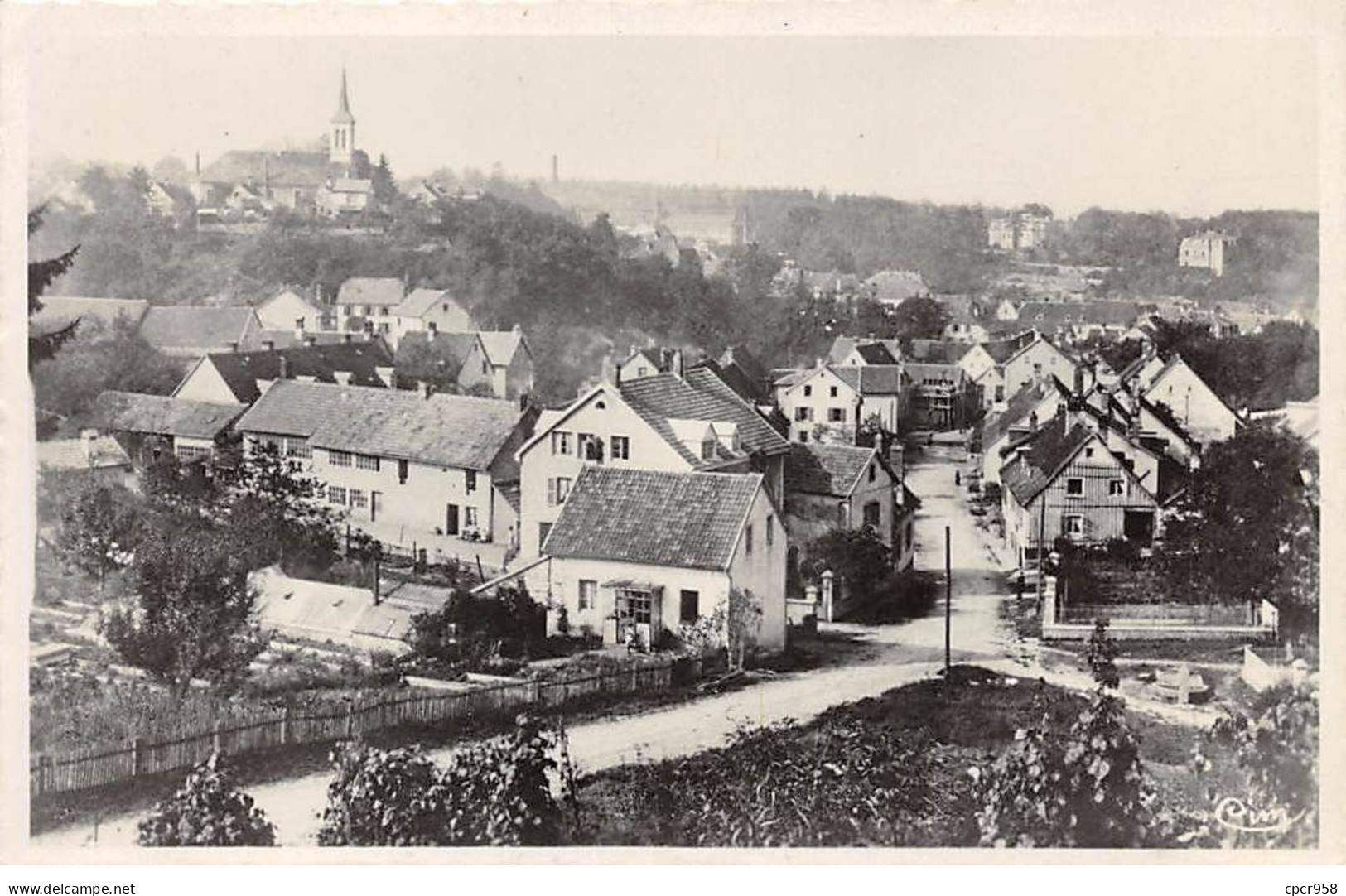 90 - BEAUCOURT - SAN27524 - Vue Générale Et Rue St Dizier - CPSM 14X9 Cm - Beaucourt