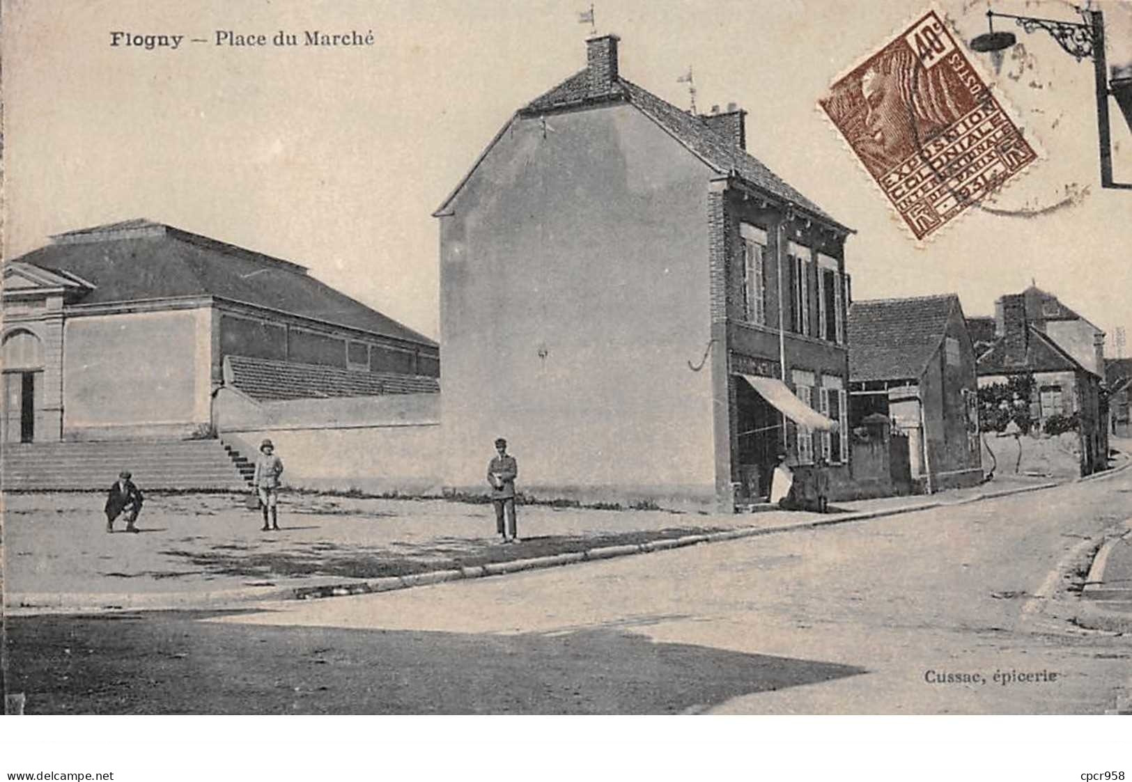 89.n°57565.flogny.place Du Marché - Flogny La Chapelle