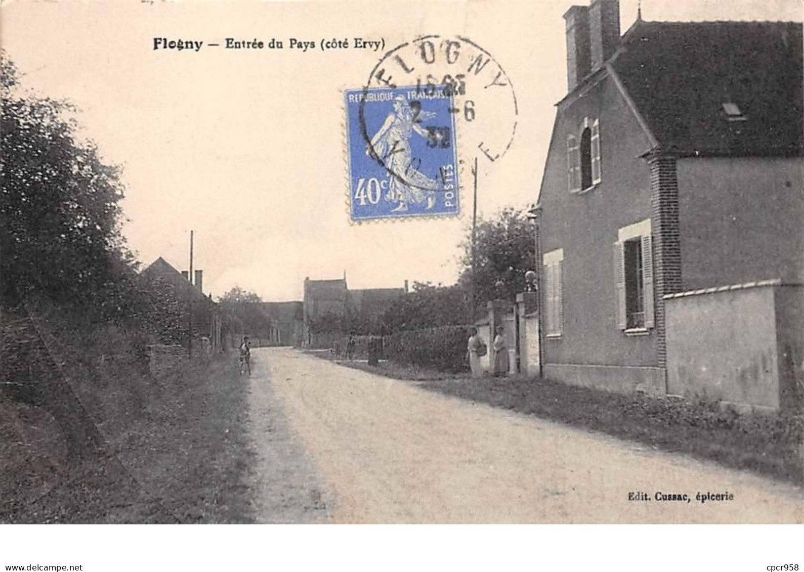 89.n°57548.flogny.entrée Du Pays - Flogny La Chapelle