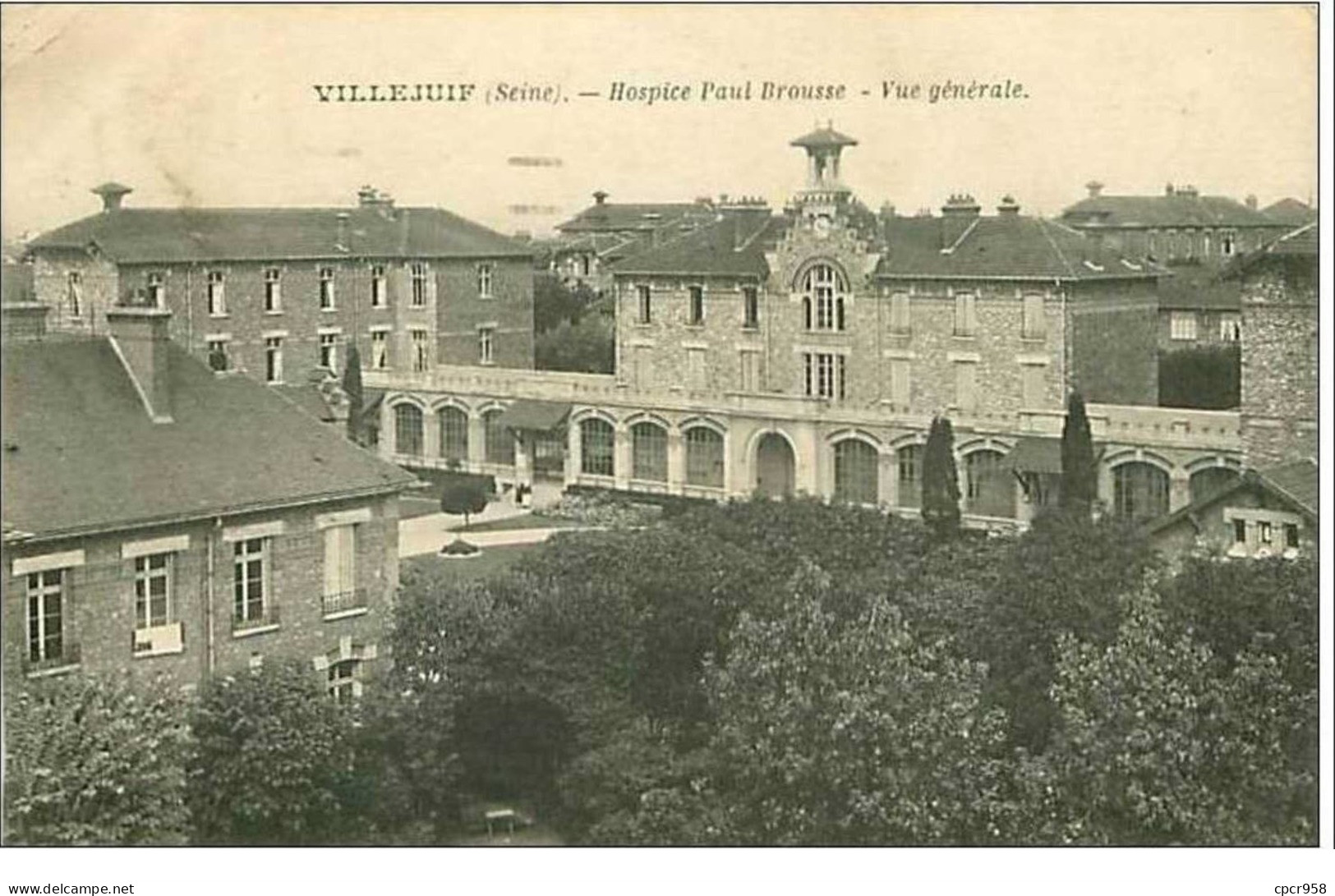 94.VILLEJUIF.HOSPICE PAUL BROUSSE.VUE GENERALE - Villejuif