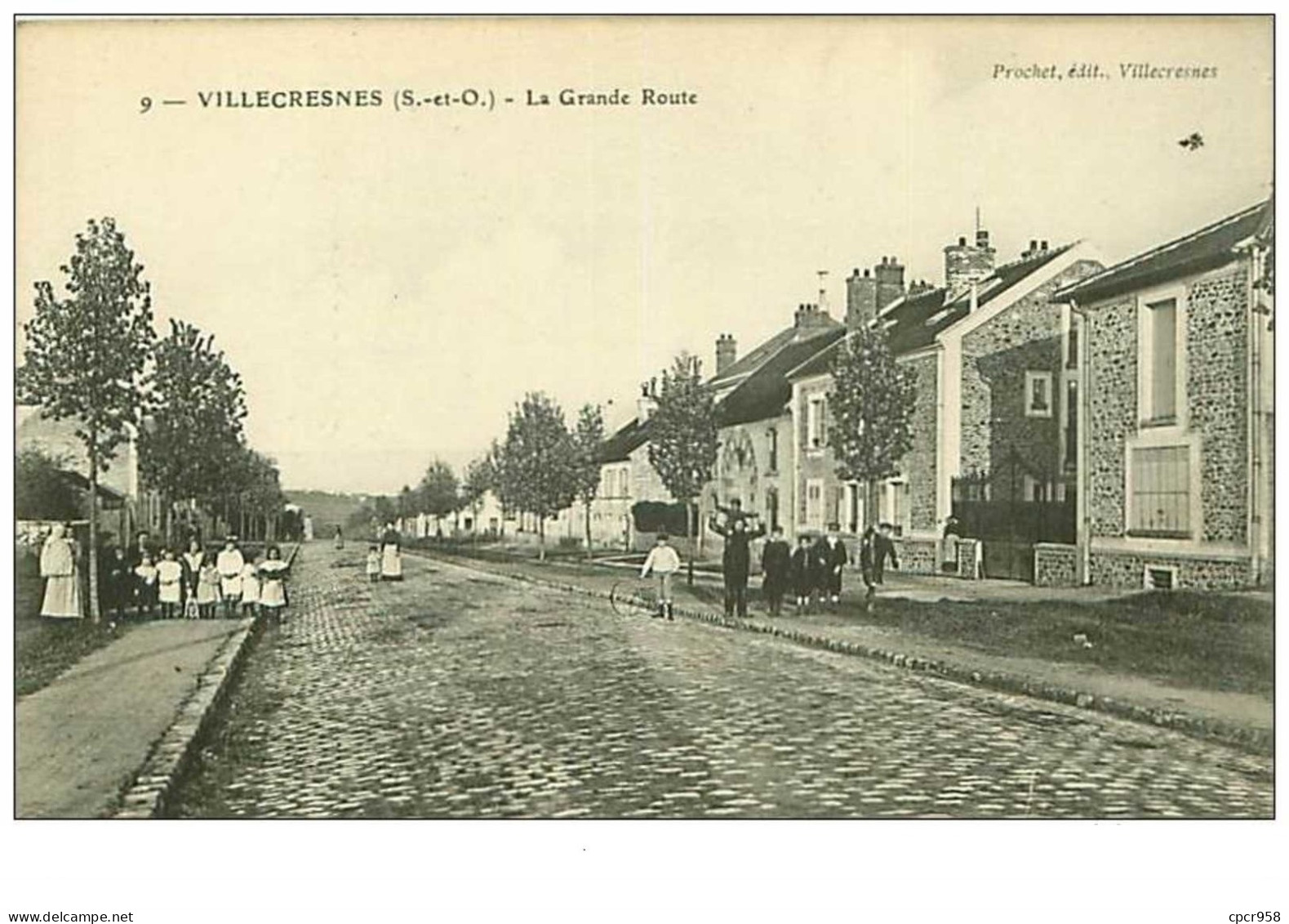 94.VILLECRESNES.n°60.LA GRANDE ROUTE - Villecresnes