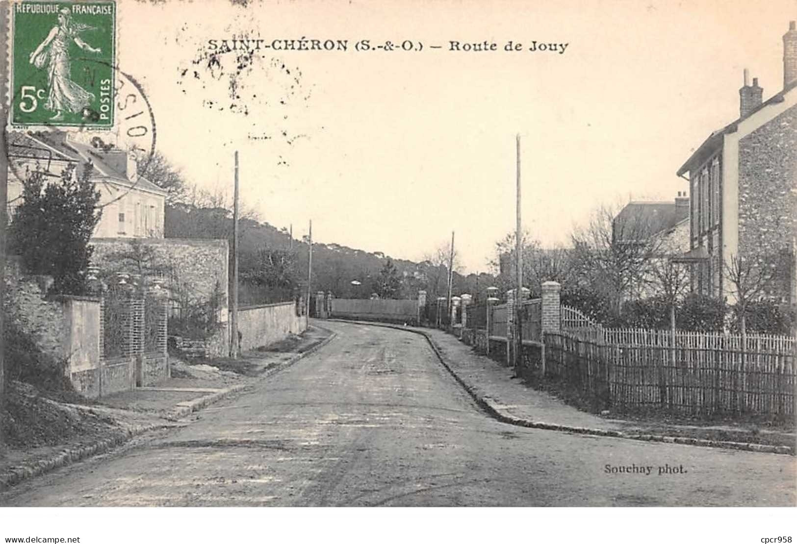 91. N°104068 .saint Cheron .route De Jouy . - Saint Cheron