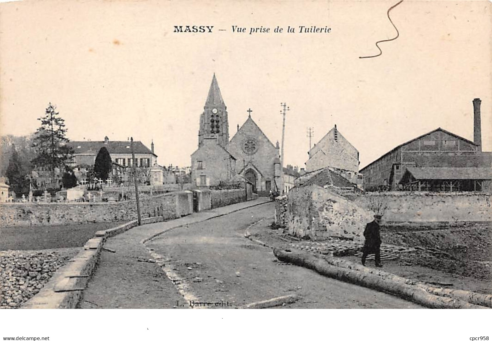 91. N°206210. Massy. Vue Prise De La Tuilerie - Massy