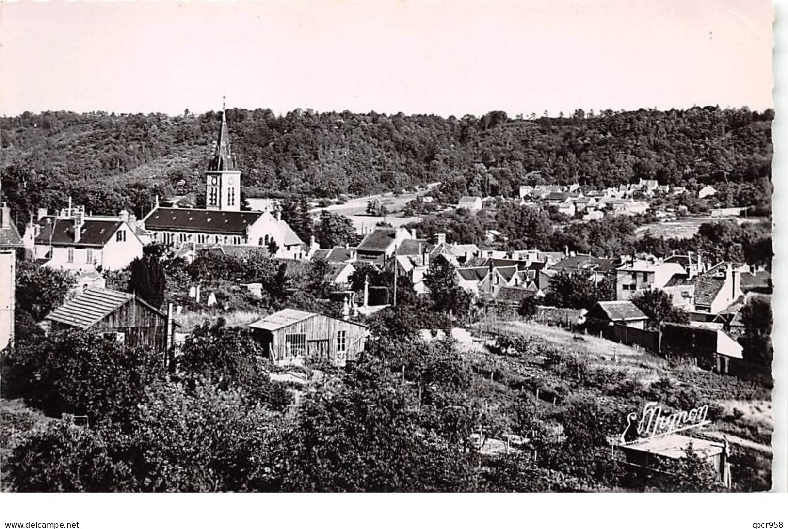 91 . N°101723  . Cpsm .9x14 Cm  . St Cheron .vue D Ensemble . - Saint Cheron